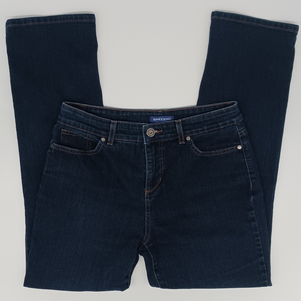 Bandolino "Mandie" Women's Dark Wash Jeans (Size 8)
